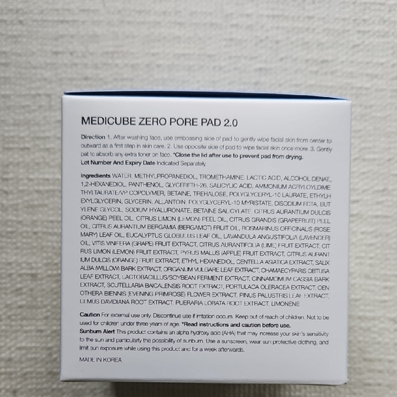 MEDICUBE ZERO PORE PAD - Picture 5 of 11